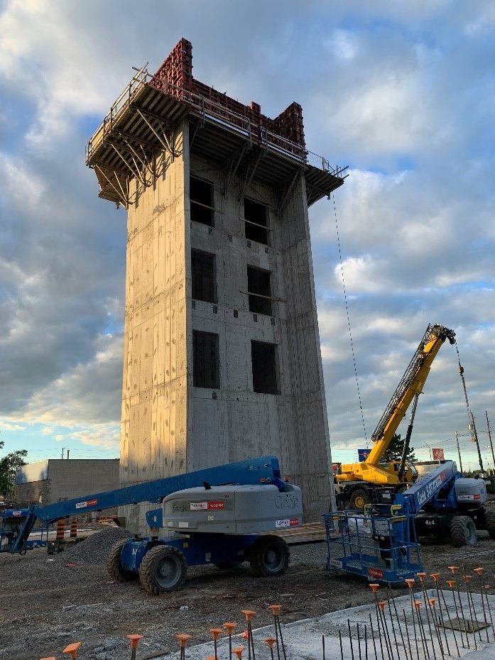 How Things Work The Building’s Concrete Shear Core Local News