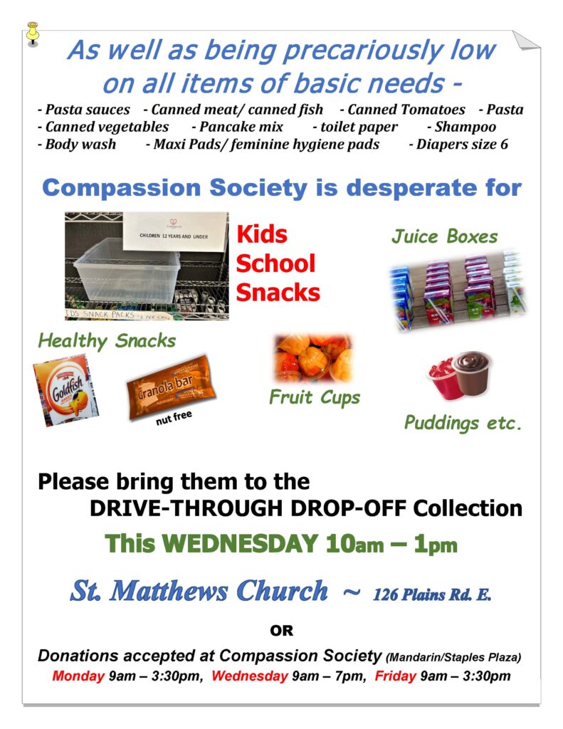 Compassion Society Needs Urgent Help – Local News